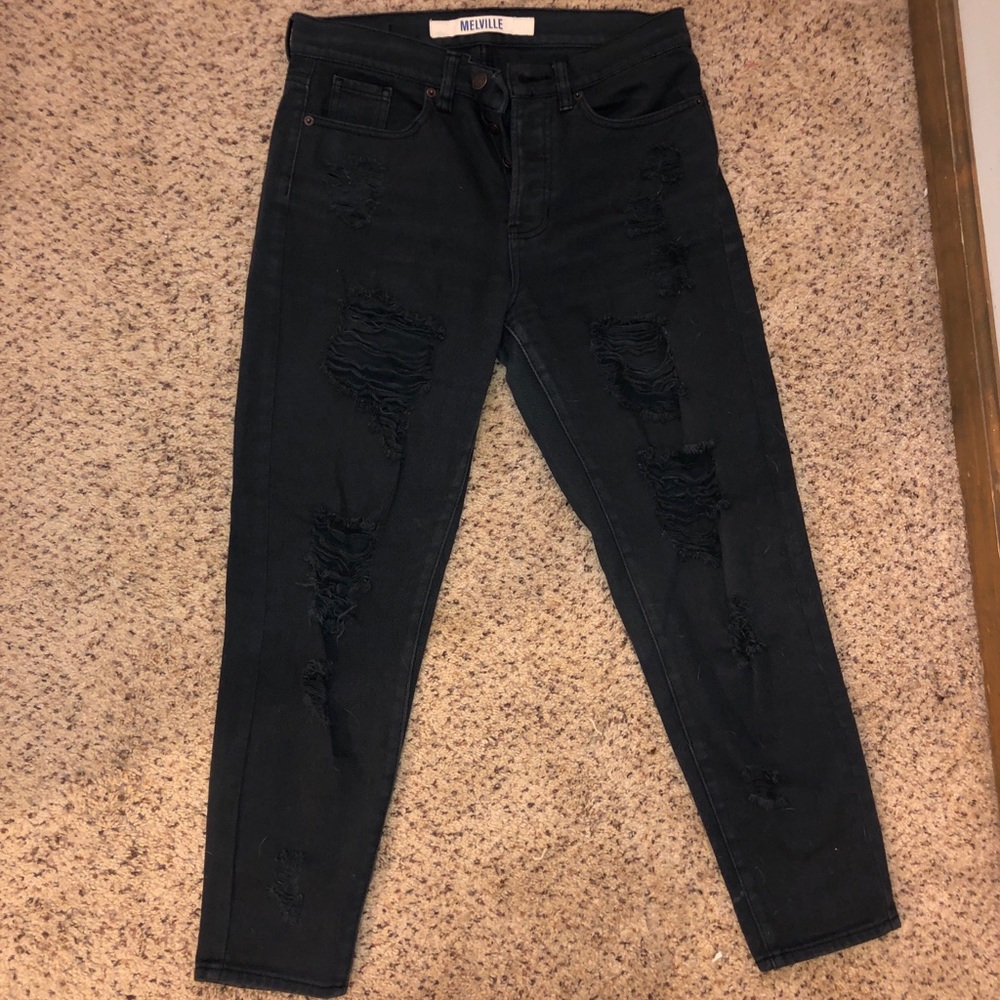 Brandy Melville destructed jeans